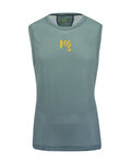 KARPOS Cyklistický dres bez rukávů - VERVE MESH - zelená