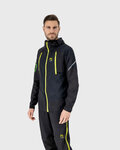 KARPOS voděodolná bunda - LAVAREDO RAIN - černá/zelená