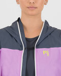 KARPOS voděodolná bunda - LAVAREDO RAIN EVO W - šedá/fialová