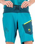 KARPOS Cyklistické kalhoty krátké bez laclu - VAL DI DENTRO - modrá