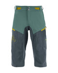 KARPOS Cyklistické kalhoty krátké bez laclu - VAL FEDERIA EVO - zelená