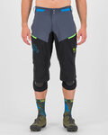 KARPOS Cyklistické kalhoty krátké bez laclu - VAL FEDERIA EVO - šedá/černá