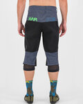 KARPOS Cyklistické kalhoty krátké bez laclu - VAL FEDERIA EVO - šedá/černá