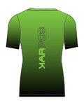 KARPOS Cyklistické triko s krátkým rukávem - VERVE MESH - černá/zelená