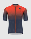 KARPOS Cyklistický dres s krátkým rukávem - VAL VIOLA - červená/modrá