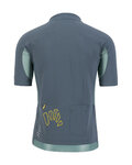 KARPOS Cyklistický dres s krátkým rukávem - PRALONGIA EVO - šedá