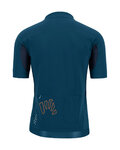 KARPOS Cyklistický dres s krátkým rukávem - PRALONGIA EVO - modrá