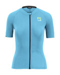 KARPOS Cyklistický dres s krátkým rukávem - PRALONGIA EVO W - modrá