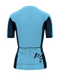 KARPOS Cyklistický dres s krátkým rukávem - PRALONGIA EVO W - modrá