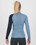 KARPOS Cyklistické triko s dlouhým rukávem - DINAMICO OCTA W - modrá