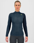 KARPOS Cyklistické triko s dlouhým rukávem - DINAMICO OCTA W - modrá