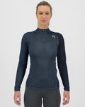 KARPOS Cyklistické triko s dlouhým rukávem - DINAMICO OCTA W - modrá