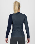 KARPOS Cyklistické triko s dlouhým rukávem - DINAMICO OCTA W - modrá
