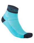 KARPOS Cyklistické ponožky klasické - RAPID - tyrkysová