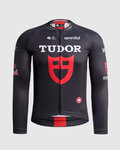 SPORTFUL Cyklistický dres s dlouhým rukávem letní - TUDOR SUPERNOVA - černá