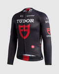 SPORTFUL Cyklistický dres s dlouhým rukávem letní - TUDOR SUPERNOVA - černá