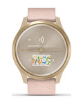 GARMIN chytré hodinky - VIVOMOVE STYLE - zlatá/růžová