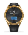 GARMIN chytré hodinky - VIVOMOVE LUXE 24K GOLD - černá/zlatá