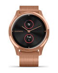 GARMIN chytré hodinky - VIVOMOVE LUXE 18K ROSE GOLD - růžová/zlatá