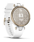 GARMIN chytré hodinky - LILY - bílá/zlatá
