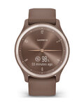 GARMIN chytré hodinky - VIVOMOVE SPORT - hnědá