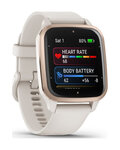 GARMIN chytré hodinky - VENU SQ 2 MUSIC - ivory