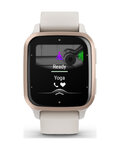 GARMIN chytré hodinky - VENU SQ 2 MUSIC - ivory