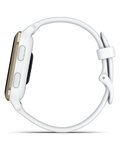 GARMIN chytré hodinky - VENU SQ 2 MUSIC - zlatá/bílá