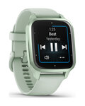 GARMIN chytré hodinky - VENU SQ 2 MUSIC - světle zelená