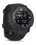 GARMIN chytré hodinky - INSTINCT CROSSOVER SOLAR TACTICAL EDITION - černá