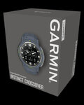 GARMIN chytré hodinky - INSTINCT CROSSOVER - modrá