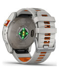 GARMIN chytré hodinky - FENIX 7X PRO SAPPHIRE SOLAR - šedá/oranžová