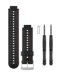 GARMIN řemínek - FORERUNNER® 230 / 235 / 630 ND - černá/červená