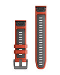 GARMIN řemínek - QUICKFIT 22 - červená/černá