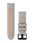 GARMIN řemínek - QUICKFIT 26 - šedá/oranžová
