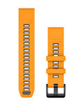 GARMIN řemínek - QUICKFIT 22 - oranžová/černá