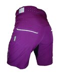 HAVEN Cyklistické kalhoty krátké bez laclu - AMAZON LADY - fialová