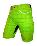 HAVEN Cyklistické kalhoty krátké bez laclu - PEARL II - zelená