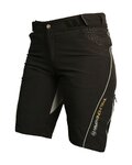 HAVEN Cyklistické kalhoty krátké bez laclu - SINGLETRAIL WMS - černá