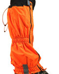 HAVEN Cyklistické návleky na nohy - ICEBRAKER BLACK - oranžová