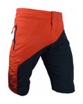 HAVEN krátké kalhoty - PURE - černá/červená