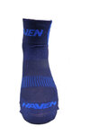 HAVEN Cyklistické ponožky klasické - LITE SILVER NEO 2PAK - modrá