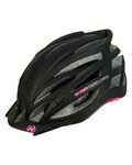 HAVEN Cyklistická přilba - TOLTEC LUMIERE - černá/růžová