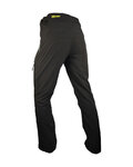 HAVEN Cyklistické kalhoty dlouhé bez laclu - POLARTIS - černá/zelená