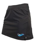 HAVEN Cyklistická sukně - ENERGY - černá/modrá
