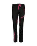 HAVEN Cyklistické kalhoty dlouhé bez laclu - ENERGIZER POLAR - růžová/černá