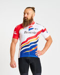 BONAVELO Cyklistický dres s krátkým rukávem - 1996 BANESTO - modrá/bílá/červená