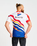 BONAVELO Cyklistický dres s krátkým rukávem - 1996 BANESTO - modrá/bílá/červená