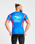 BONAVELO Cyklistický dres s krátkým rukávem - US POSTAL - modrá