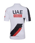 BONAVELO Cyklistický dres s krátkým rukávem - UAE 2026 - bílá/černá/červená